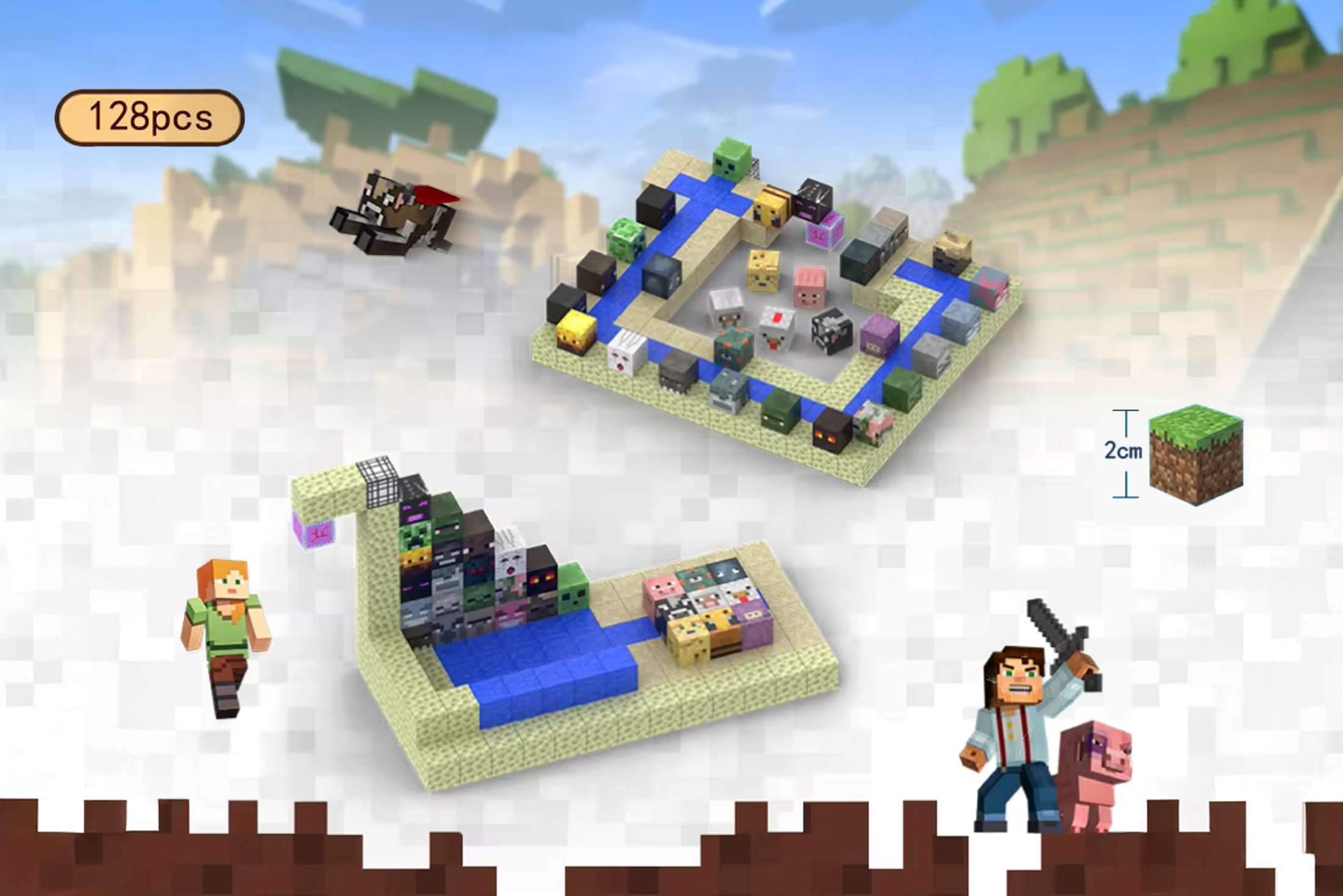 MAGNIBLOCKS - Loot shop (128 stk.)