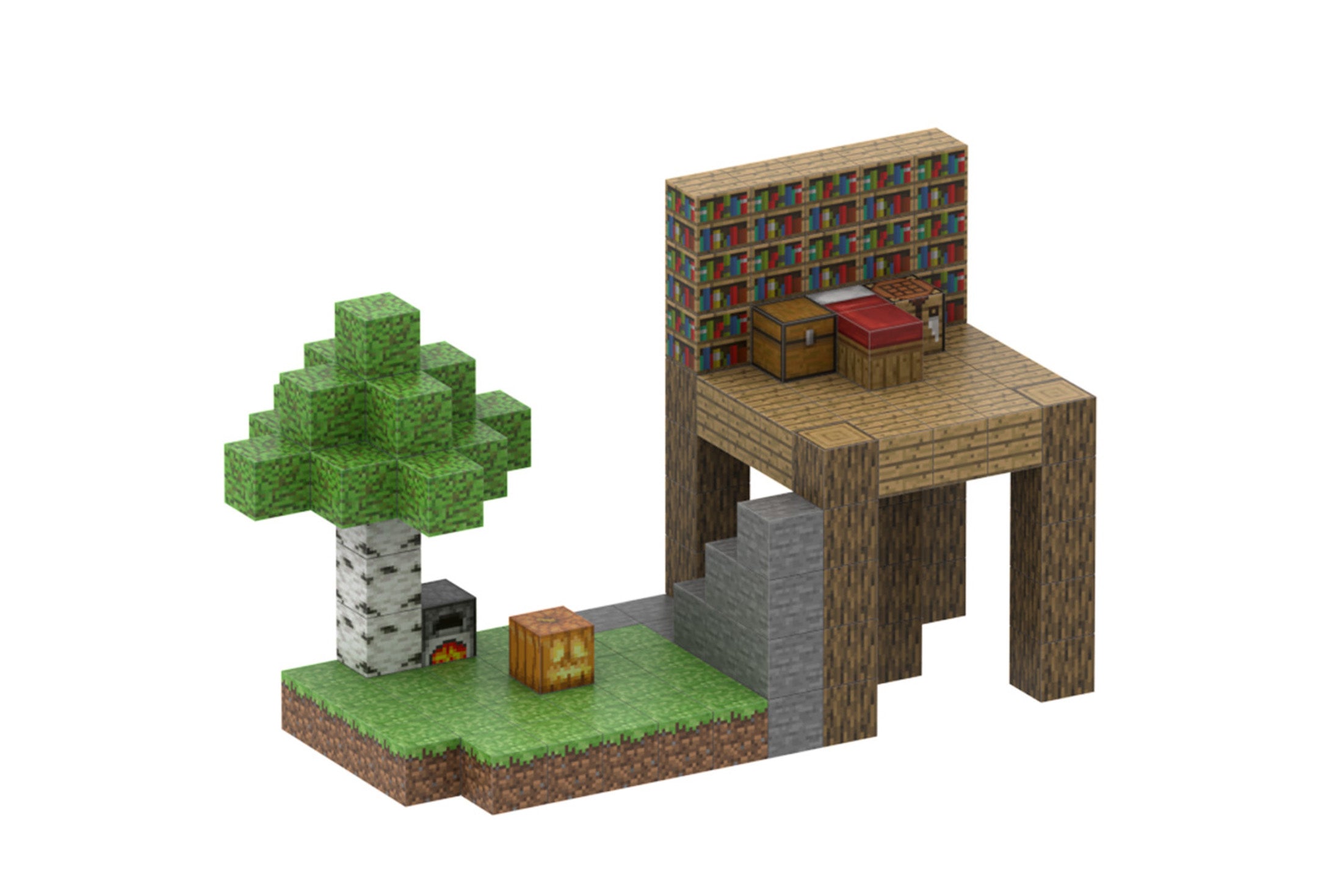 MAGNIBLOCKS - Jungle House (128 stk.)